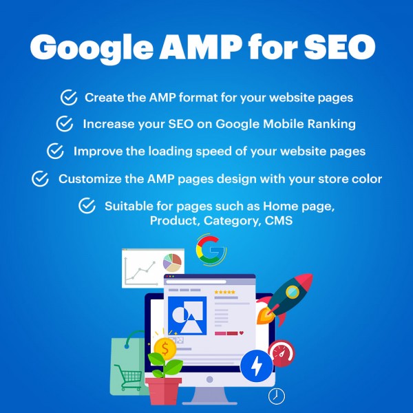 Google AMP for SEO - Add Accelerated Mobile Pages for OpenCart  (v. 2.*-3.*)