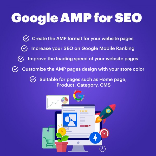 Google AMP for SEO - Add Accelerated Mobile Pages for PrestaShop  (v.1.6*-1.7*)
