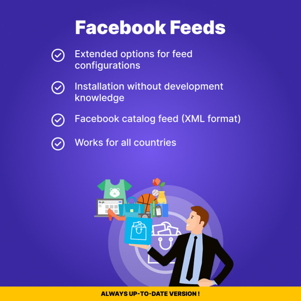 Facebook + Instagram Catalog Feed for PrestaShop (v. 1.6-1.7*)