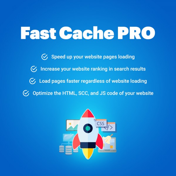 Fast Cache PRO - Increase Performance + Scalability for OpenCart  (v. 2.*-3.*)