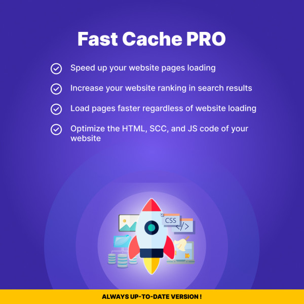 Fast Cache PRO - Maximize Speed and Scalability for PrestaShop