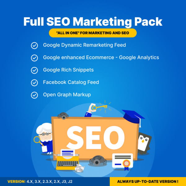 Full SEO and Marketing Pack for OpenCart 1.5-4.* | All-in-One Solution