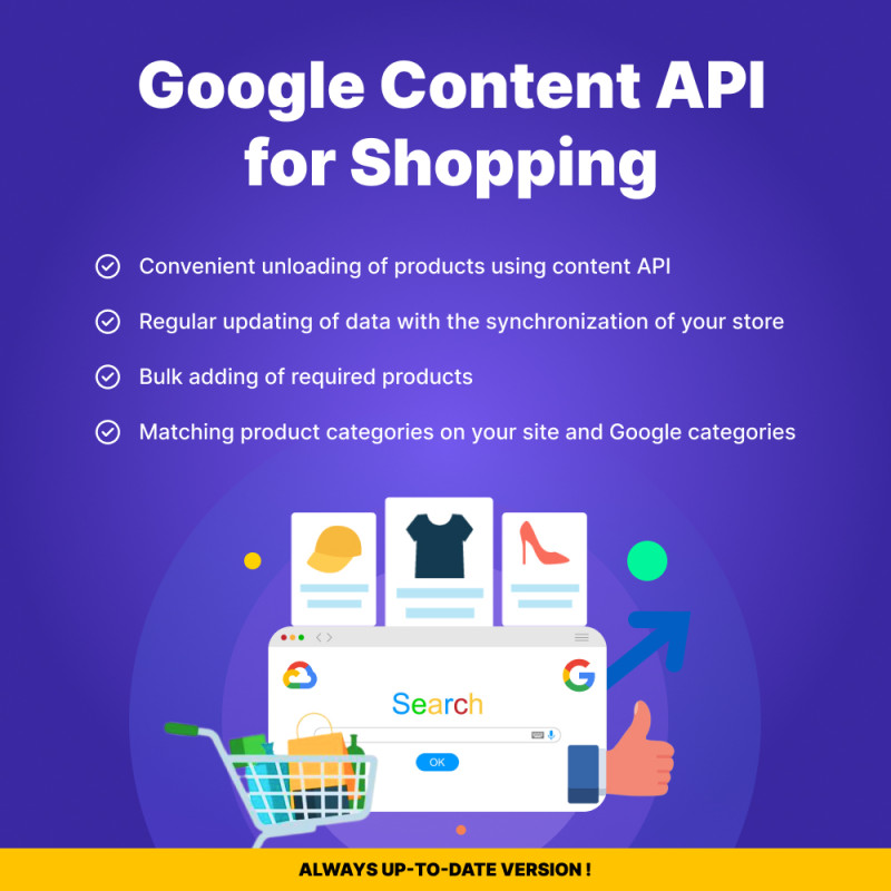 Google Content API: Add Products to Merchant for PrestaShop