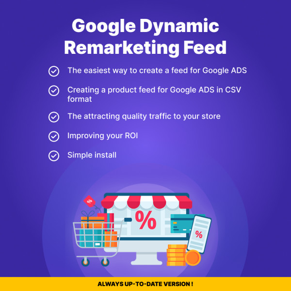 Google Dynamic Remarketing Feed for PrestaShop - Enhance Conversions (v. 1.6-1.7)