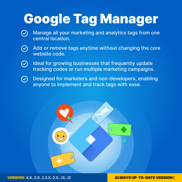 Google Tag Manager for OpenCart: Simplify Marketing Tools (v.2-4.x)