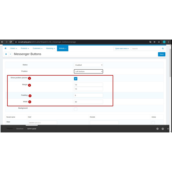  Messenger Buttons for CS-Cart Enhance Customer Communication