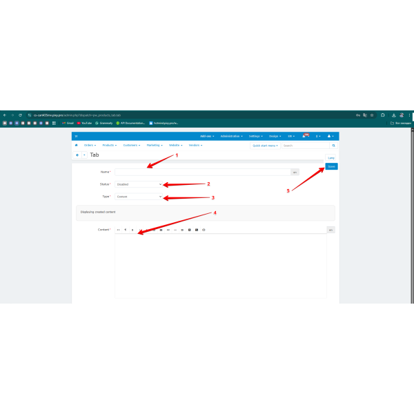 Product Tabs Manager for CS-Cart