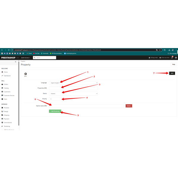 Product Tabs Manager for Prestashop