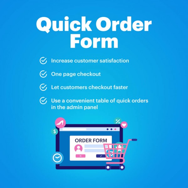 Quick Order Form - Easy Buy in one click for CS-cart