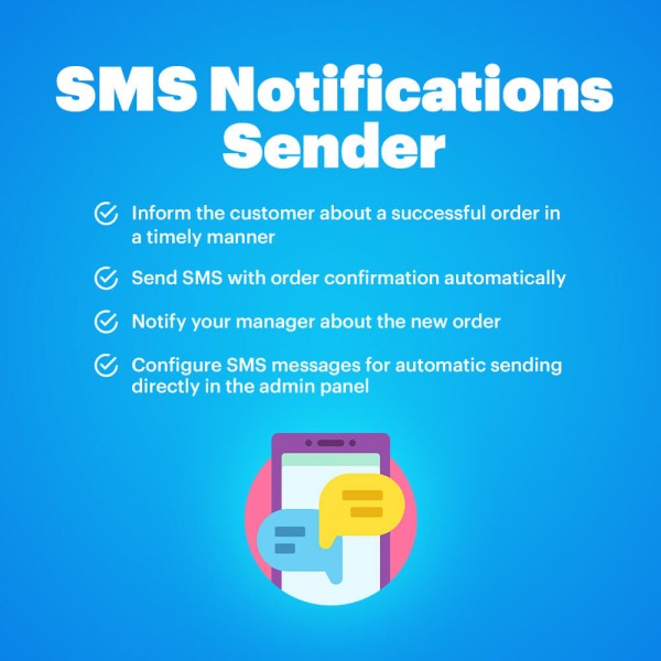 SMS Notifications Sender for CS-Cart