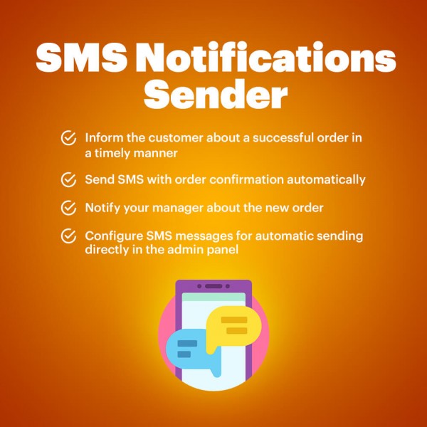 SMS Notifications Sender for Magento
