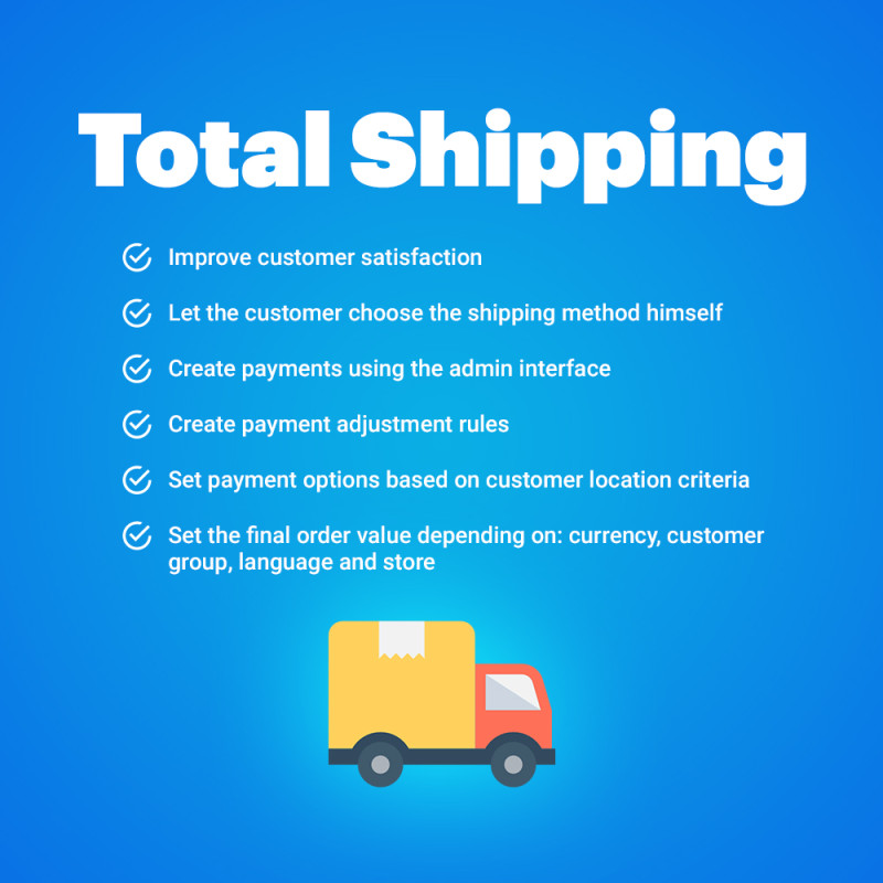 Total Costs with Shipping (OpenCart) by Pinta